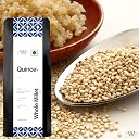 TWF Unpolished Quinoa Millets | 1kg pack | Quinao Grains | Hulled | Unpolished & Saponin-Free | Breakfast | Naturally Gluten-Free | Diet Food for Weight Loss | High in Protein & Fiber | 100% Wholegrain Superfood for Weight Management & Healthy Lifestyle. gallery image