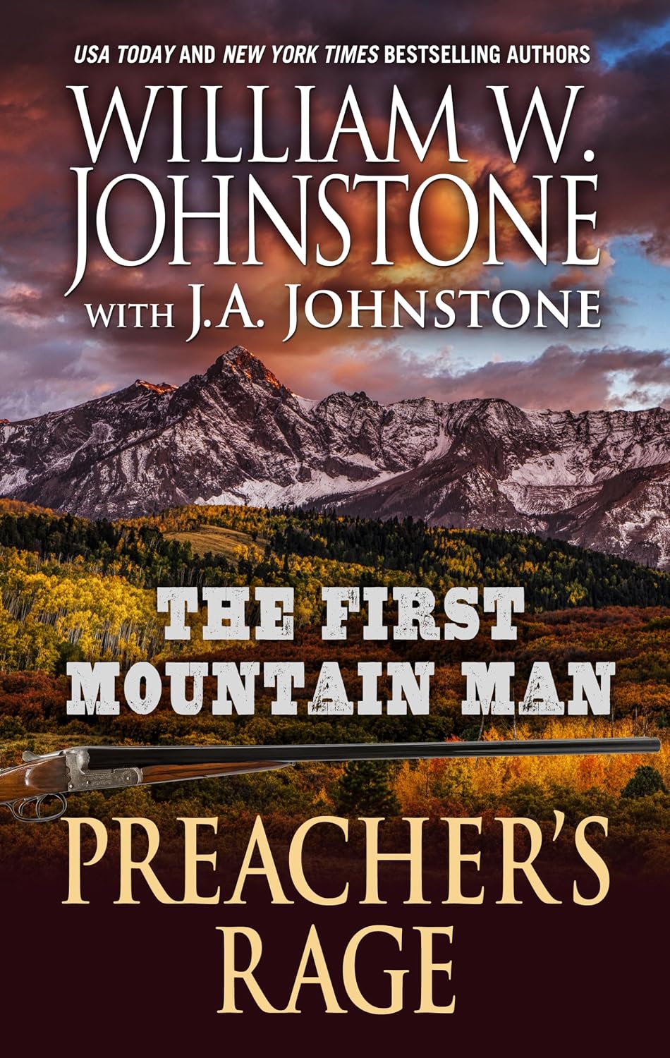 Preacher's Rage (Thorndike Large Print Western The First Mountain Man