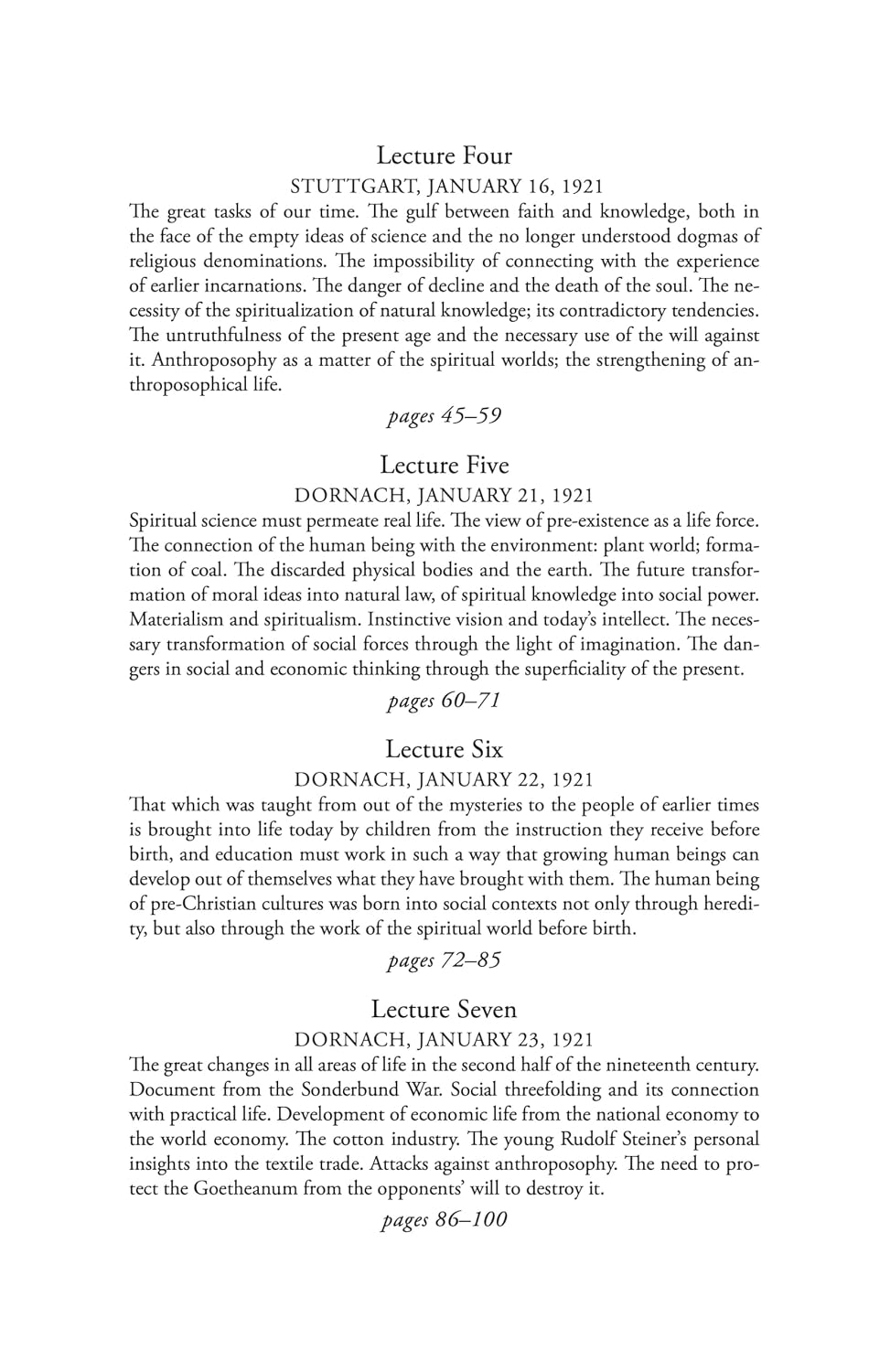 The Hour of Decision: Human Responsibility for World Evolution through Our Spiritual Connection with the Earth and the World of the Stars (CW 203) (The Collected Works of Rudolf Steiner)