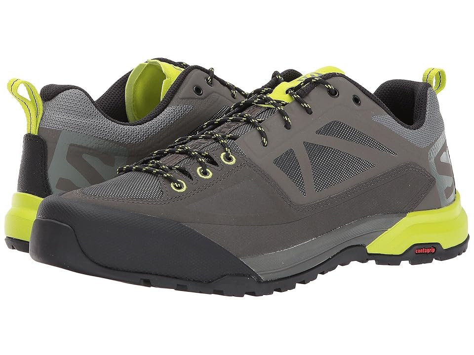 

Salomon X Alp Spry (Castor Gray/Beluga/Lime Punch) Men's Shoes