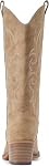 IUV Cowboy Bottes pour les femmes Bottes de la Cowgirl de l'Ouest Bottes d'orteil de veau moyen Boot avec talon de chunky