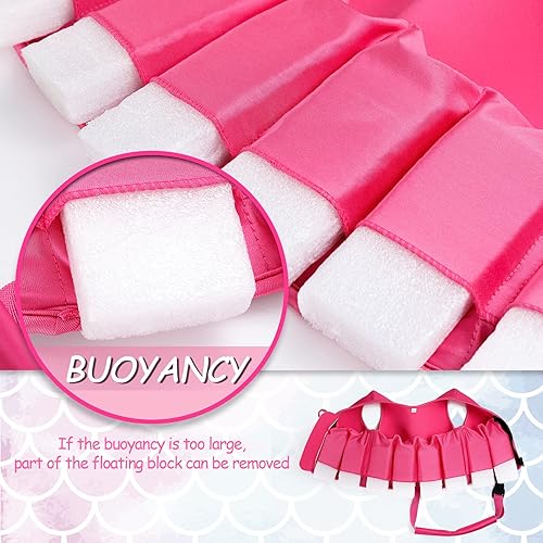 Miniatura 4 de Chaleco de natación para niños pequeños, chaqueta de natación para niños, chaleco de entrenamiento de natación con correa de seguridad ajustable