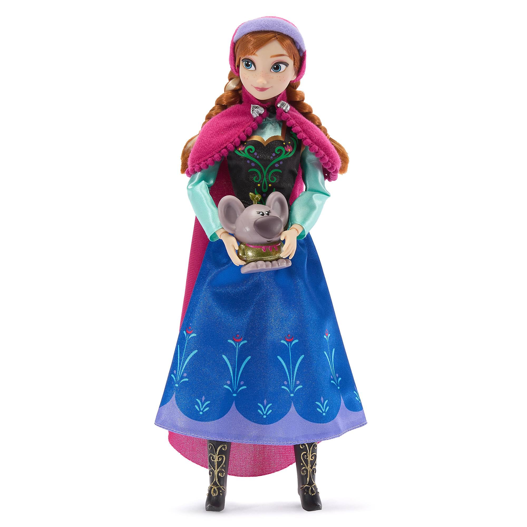 Disney Store Official Anna Classic Doll for Kids Frozen, 30cm/12”