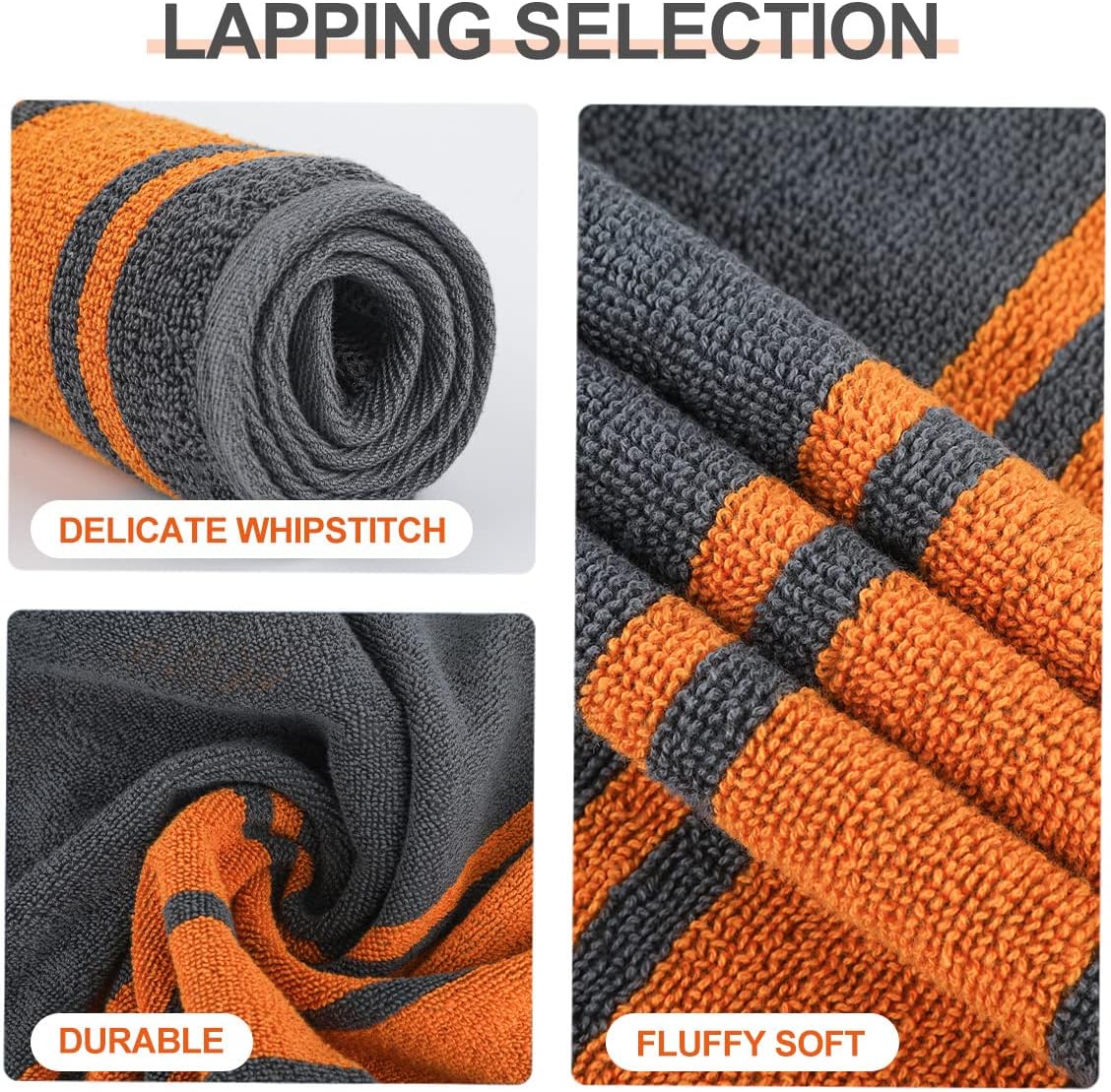 Weight Lifting Grips Workout Pads With Adjustable Wrist Straps and Smart Fitness Towel with Zippered Pocket Bundle