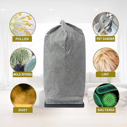 Miniatura 5 de Bolsas de filtro de tela HEPA de repuesto para Hoover Porta Power Swingette S1015 S1029 CH30000 Bolsa de aspiradora comercial de repuesto 43662023