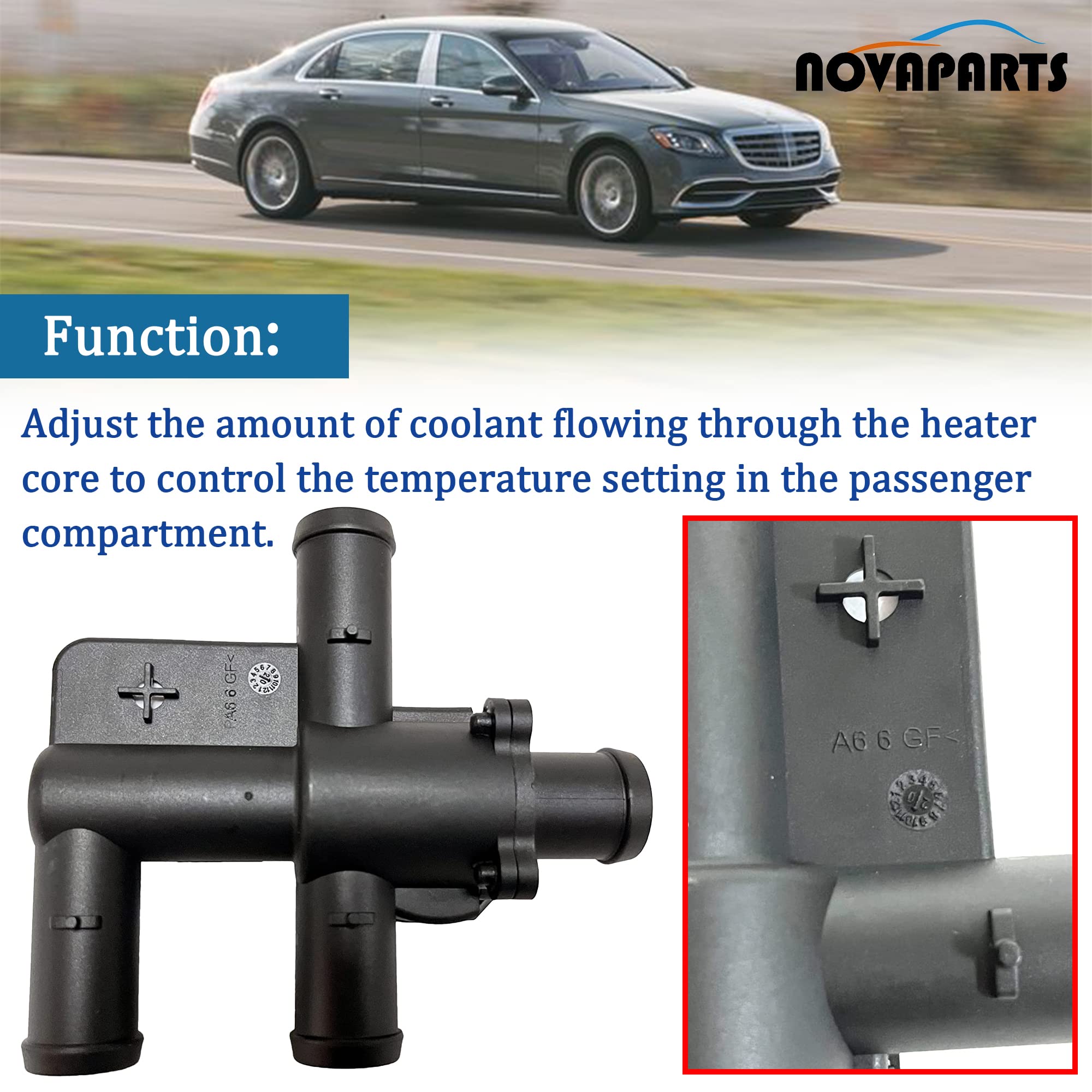Amazon.com: NOVAPARTS 2308300084 HVAC Heater Control Valve 
