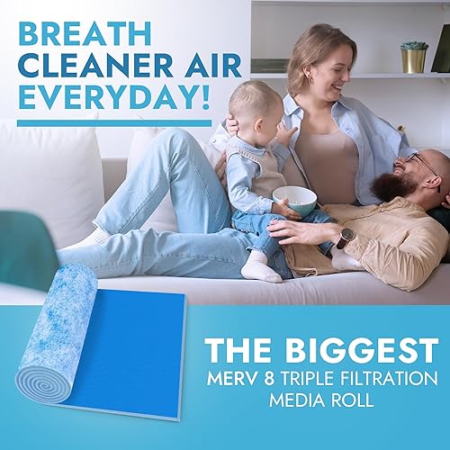 Miniatura 4 de NORTHWEST ENTERPRISES Filtros de ventilación de aire  Filtros de ventilación de piso cortados a medida para el hogar  MERV 8 Corte electrostático