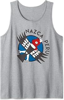 Peruvian Condor in Flight. Ancient Nazca Lines Peru Bird Tank Top