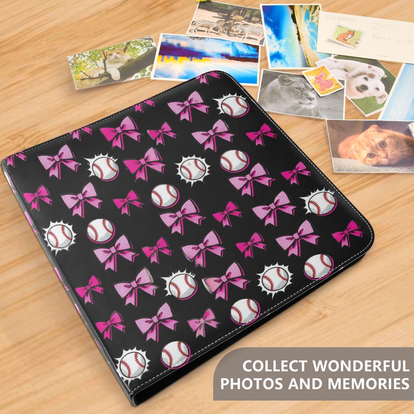 Album de scrapbooking en cuir pour ajouter ou retirer librement les pages intérieures