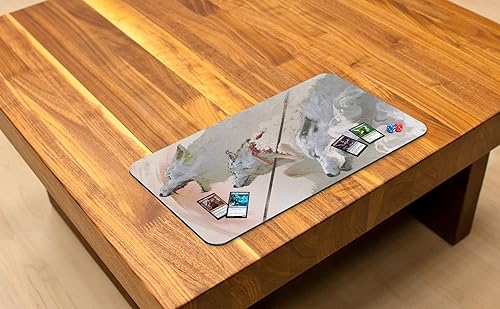 Miniatura 3 de The Pack (cosidas)  Alfombra de juego de anime Mononoke  Compatible con Magic The Gathering Playmat  Play MTG, YuGiOh, Pokemon, TCG  Diseños