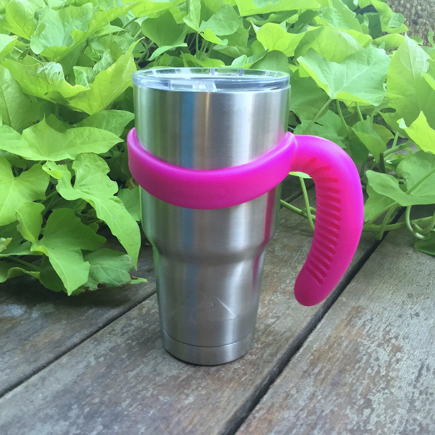 Pink Handle for YETI Cup 30 oz - Ozark Trail - Beast & CHILLOUT LIFE 30 oz Tumblers. Comfortable Handle for 30 oz Tumbler BPA-Free (Pink Handle Only)