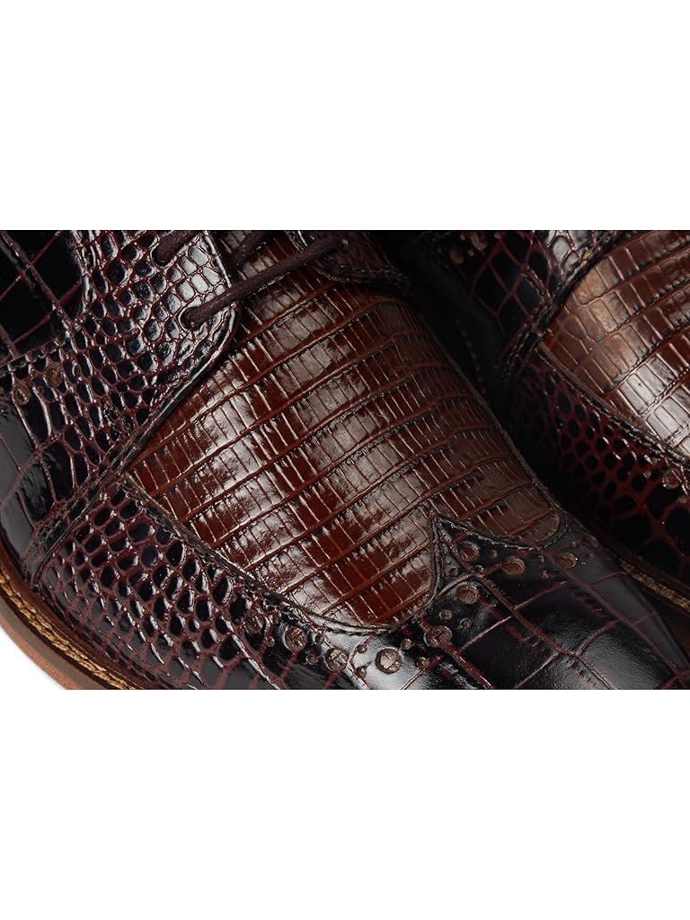 Black Stacy Adams Travato Wingtip Lace-Up