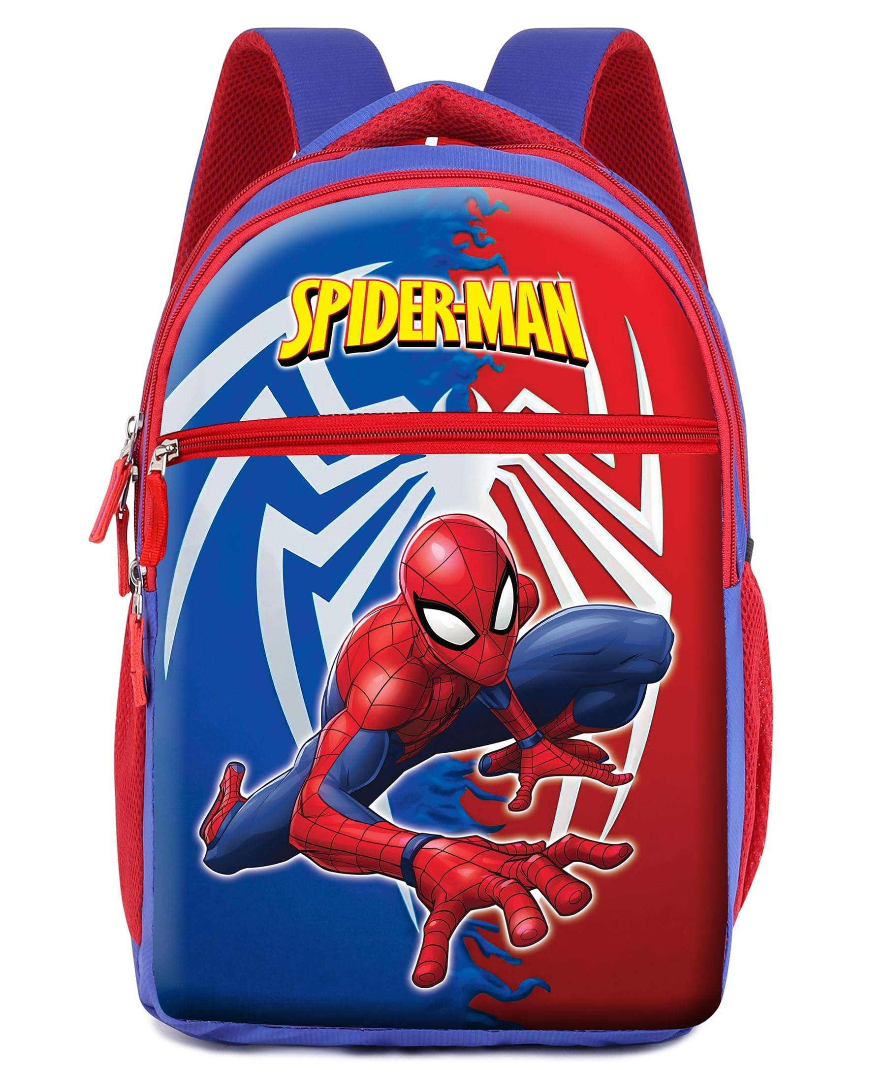 Spiderman Backpack Treval College School Bag for Girls & Boys Multi-Purpose-image-32
