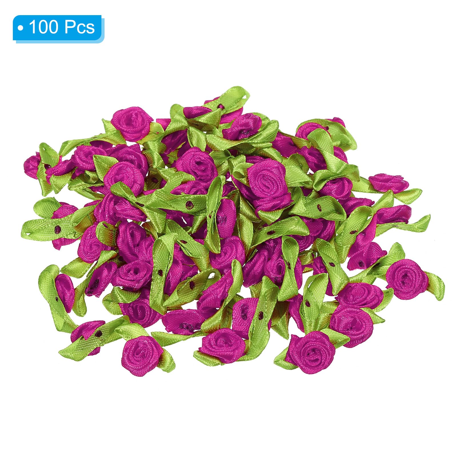 PATIKIL Mini Ribbon Roses - Image 3