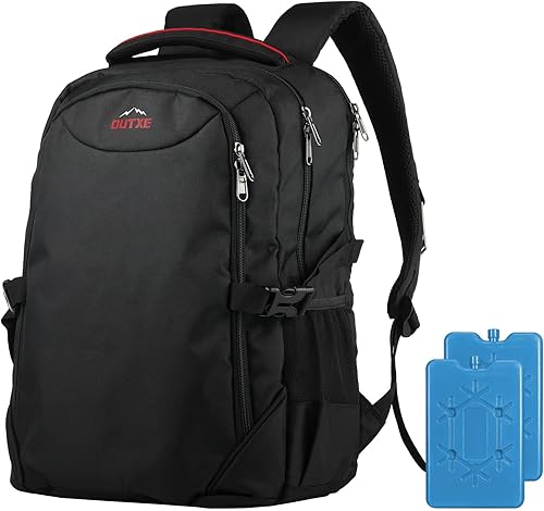 Miniatura 8 de OUTXE Mochila enfriadora con aislamiento de 22 L para almuerzo, mochila para uso diario, mochila de trabajo, camuflaje
