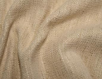 Nomad Eggshell Cream Chenille Upholstery Crypton Fabric