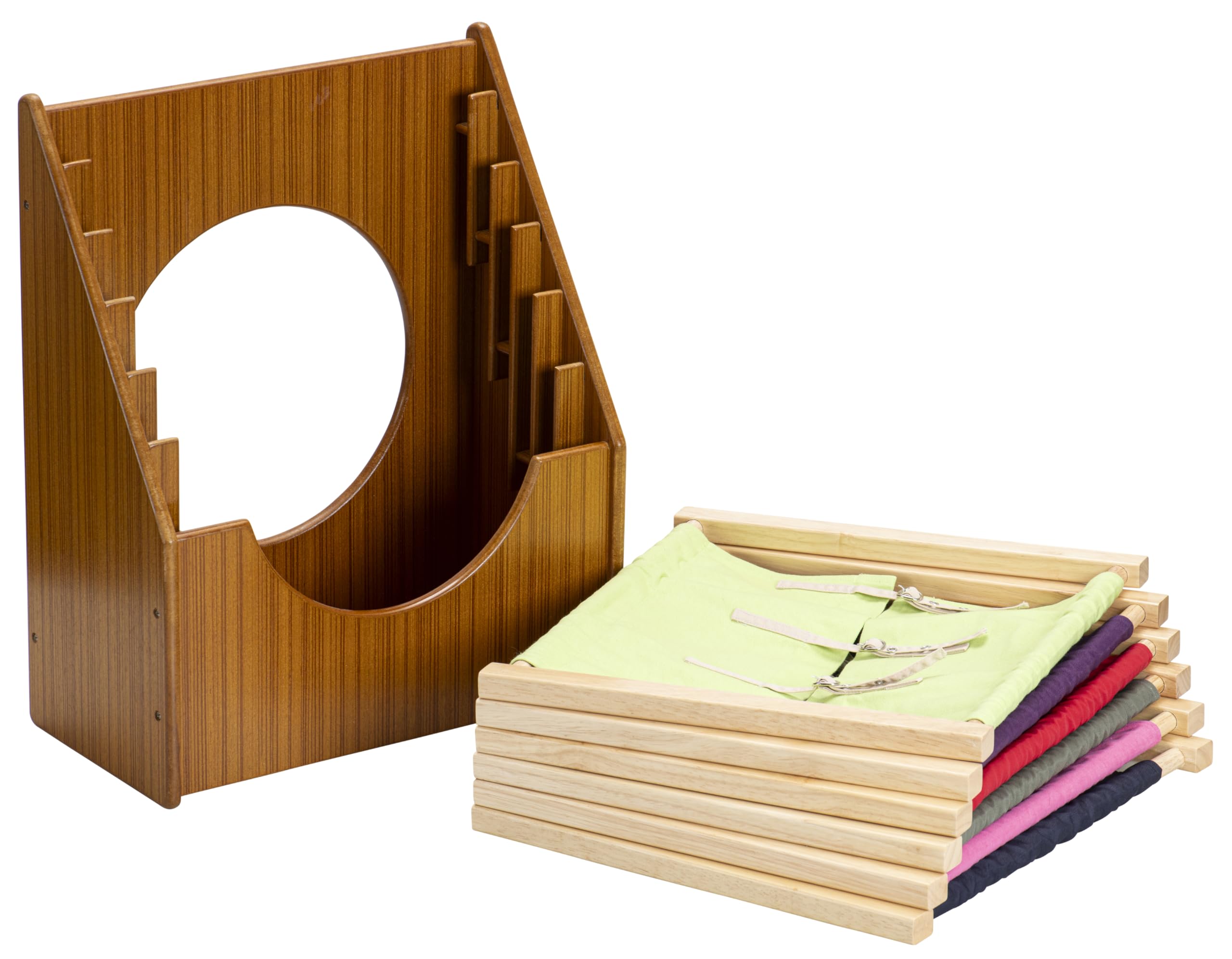 Betzold Lernrahmen-Set Verschlüsse Montessori-Lernmaterial