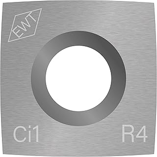 Authentic Easy Wood Tools Ci1-R4 Square Carbide Replacement Cutter with 4" Radius for Full and Pro Size Roughers Lathe Woodturning Tools Ci1-R4