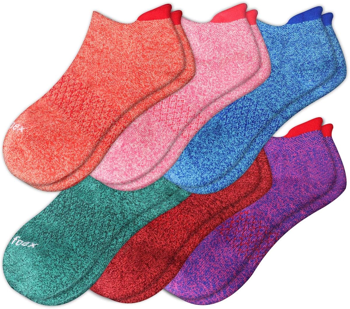 Comfoex Womens Ankle Socks Cotton 6 Pairs Athletic Running Cushioned Socks With Tab : Sports & Outdoors