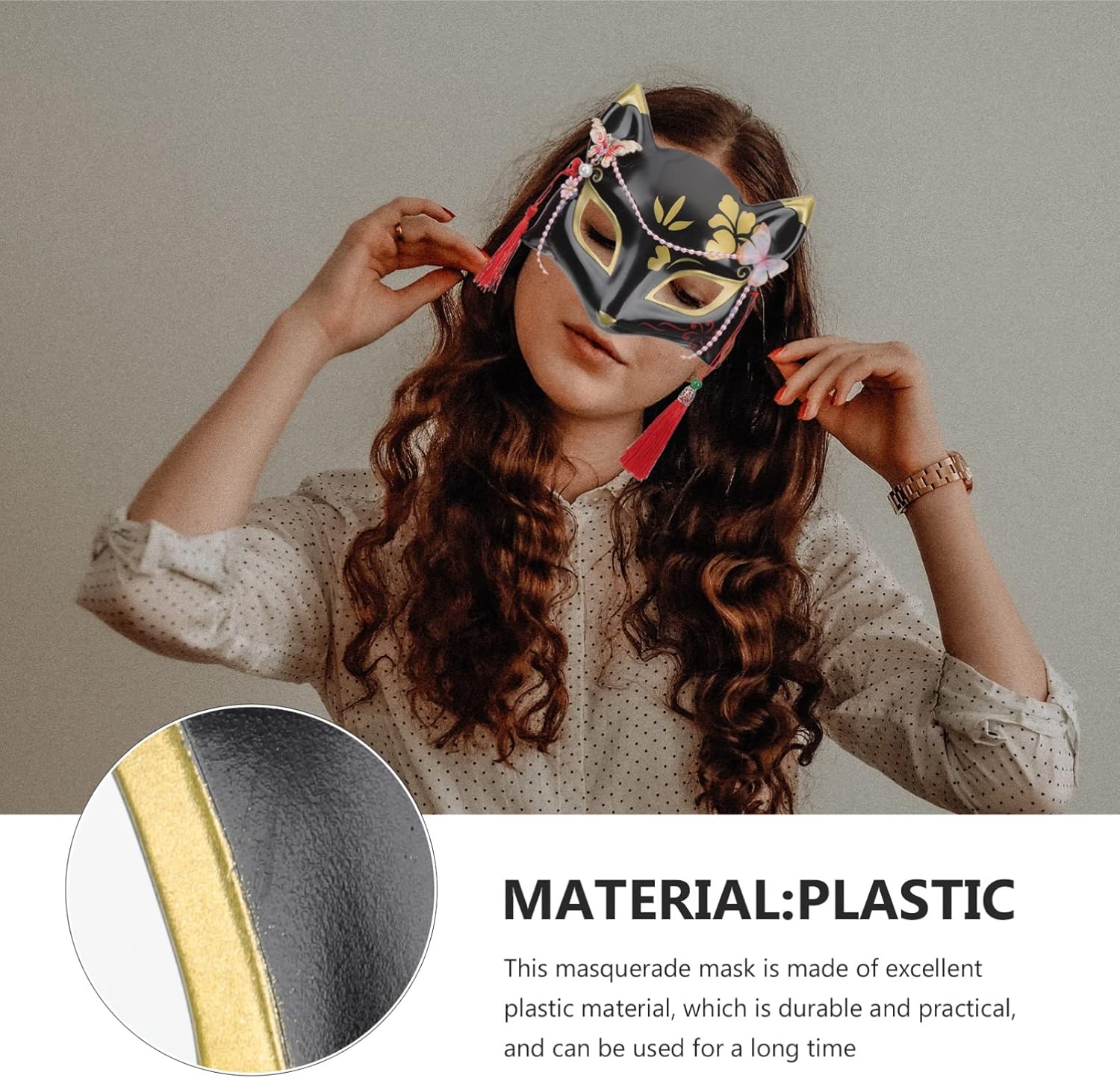 正規激安 Artibetter お面 きつね 仮面 狐面 黒 金 手作りお面 ハロウィン お化け屋敷 夏祭り 文化祭 学園祭飾り ハーフフェスティバルパーティーの小道具 Www Larrypolatsch Com