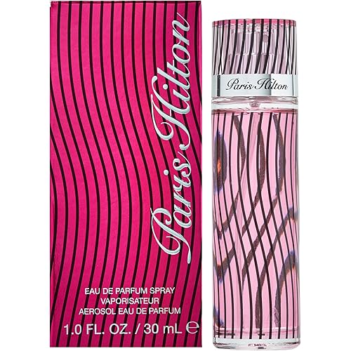 Paris Hilton Eau De Parfum Spray Perfume for Women | Feminine, Fruity and Flirtatious | Notes of Apple, Juicy Peach, Jasmine and Musk | 1 Fl Oz