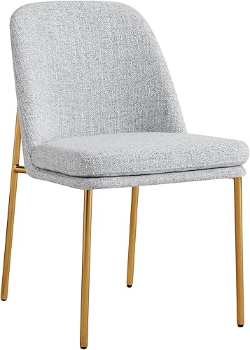 Miniatura 12 de CHITA Juego de 2 sillas de comedor modernas, sillas de comedor de metal con certificación FSC para comedor, color gris claro Gris,claro,Verde (Moss