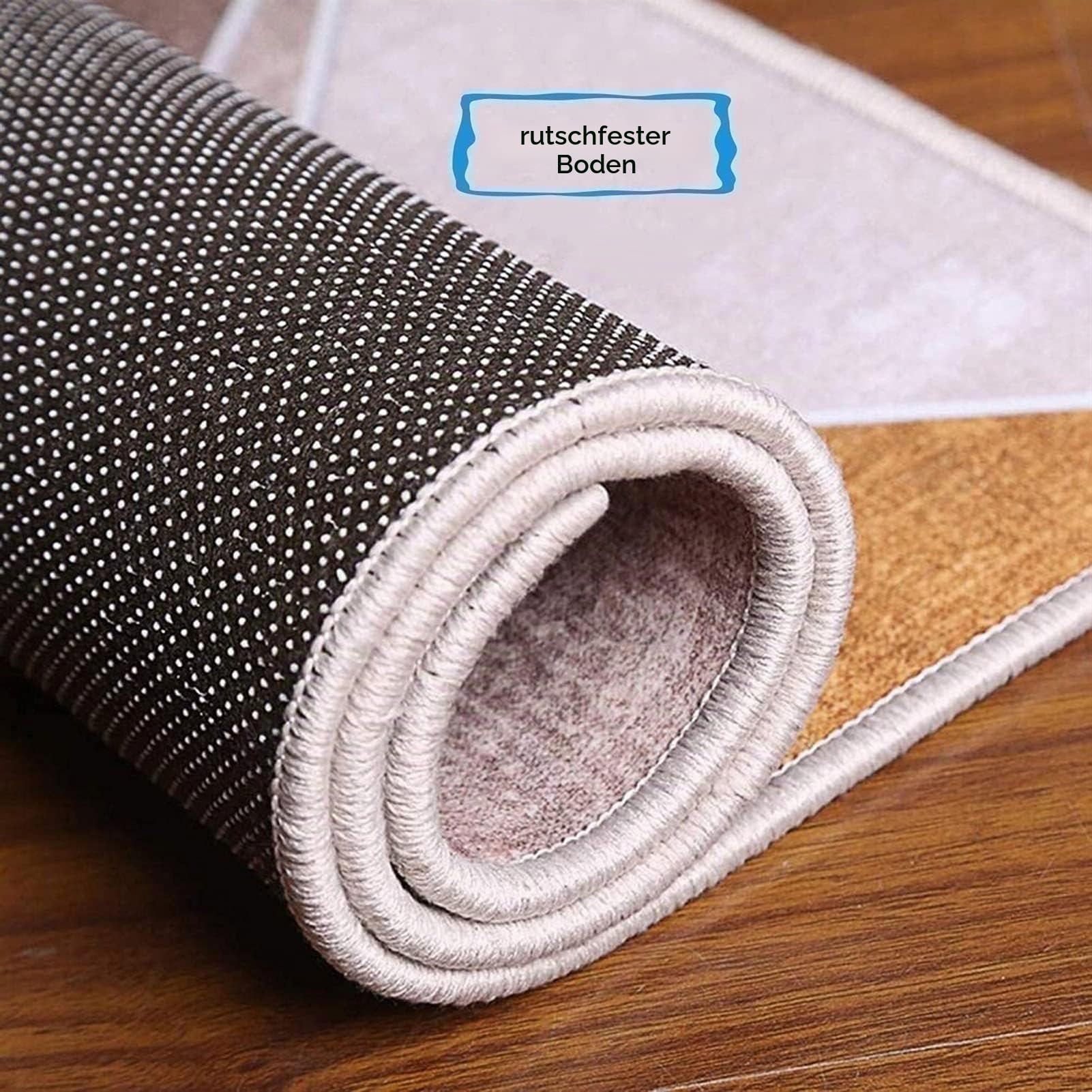 Teppich Läufer schwarz weiß gestreift rutschfest Küchenläufer Korridor Teppichläufer, Modern Geometrisch Waschbar Läufer für Wohnzimmer Schlafzimmer, Breite 60cm/ 70cm/ 80cm/ 90cm/ 100cm