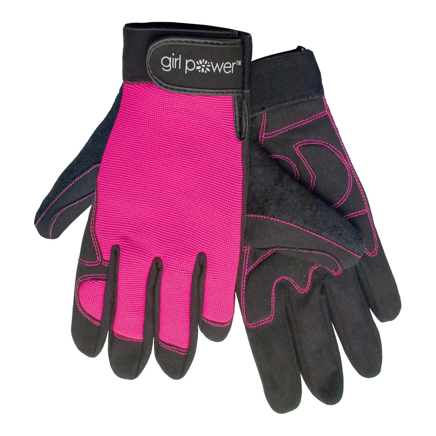 ERB GP8-611 Girl Power Mechanic Gloves, Pink, MD