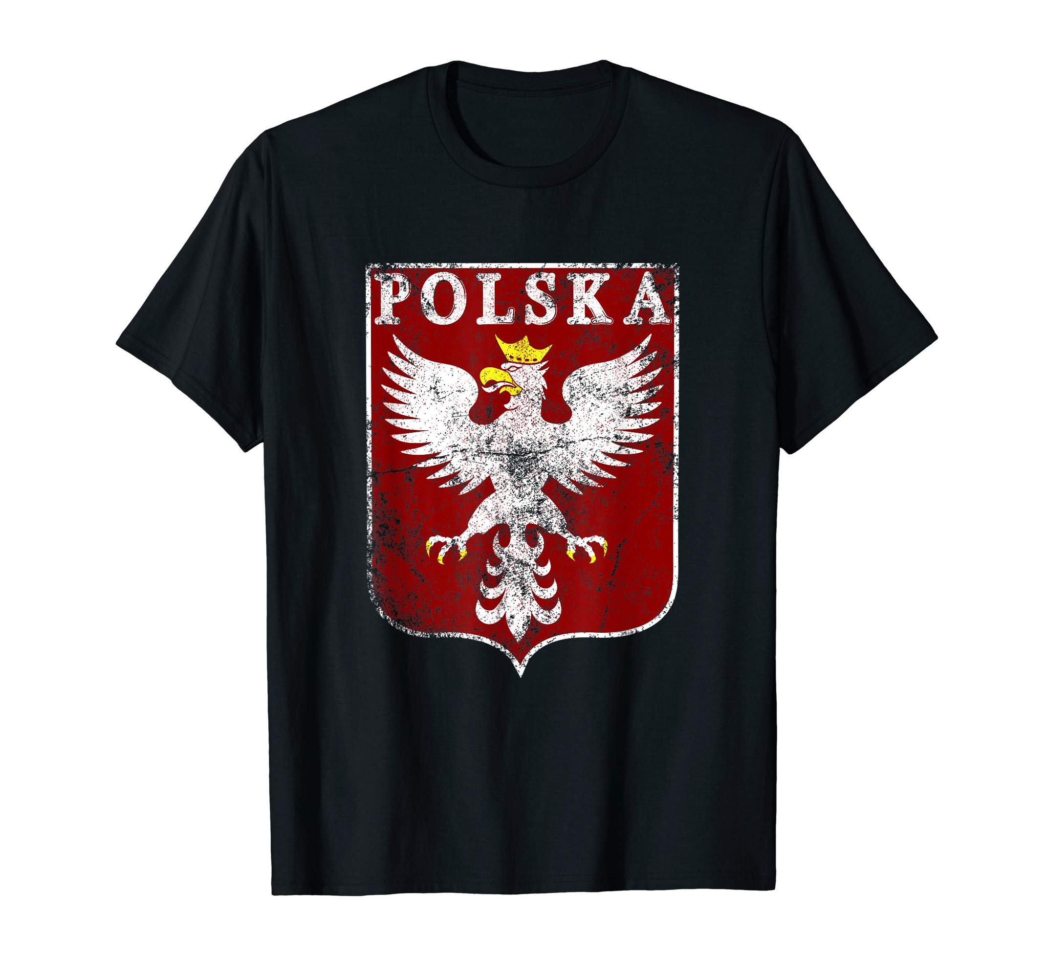 Poland Designs| Polski Eagle | Polish CulturePolish Eagle Polish Crest Vintage Polska Eagle Poland T-ShirtOEKO-TEX STANDARD 100