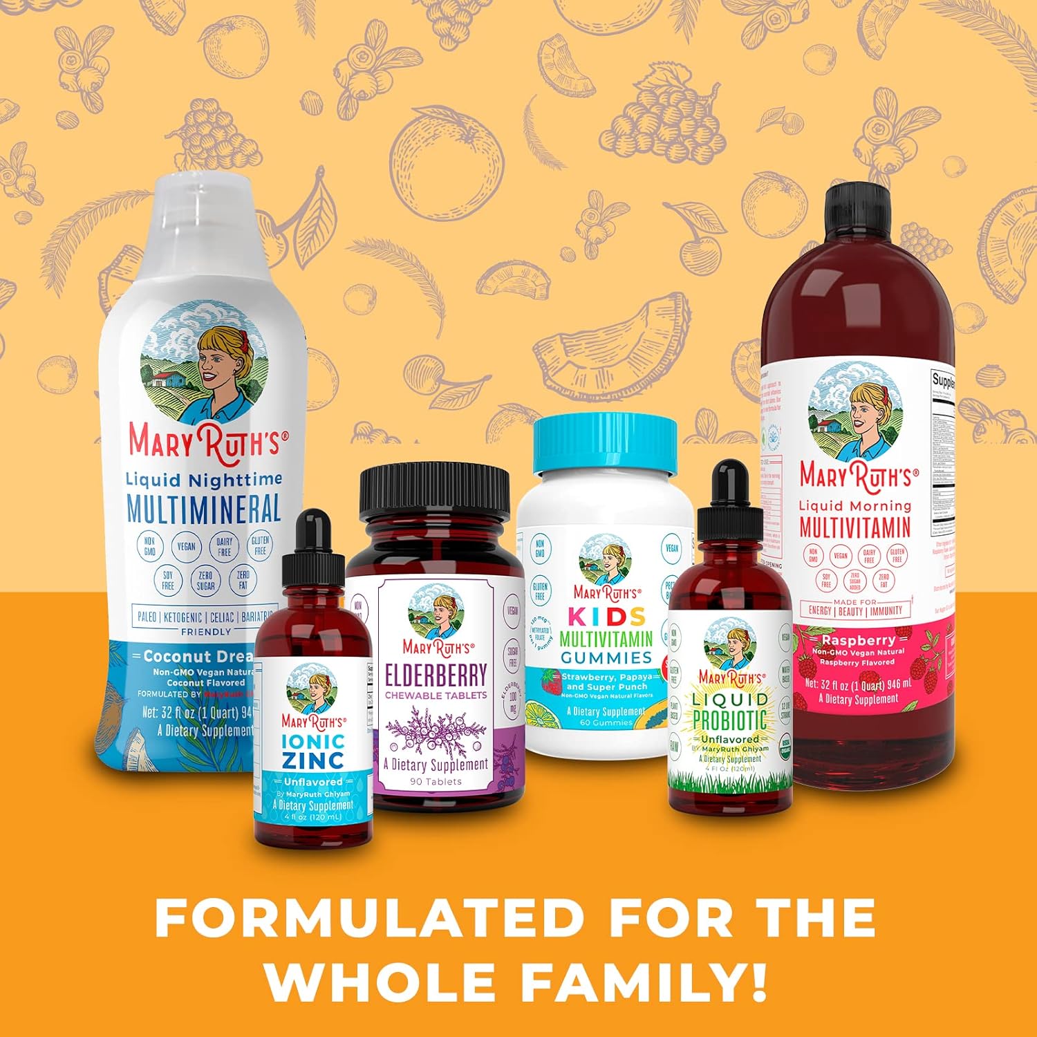 Buy USDA Organic Turmeric Gold Liquid Drops by MaryRuth's Liquid Herbal Blend Turmeric