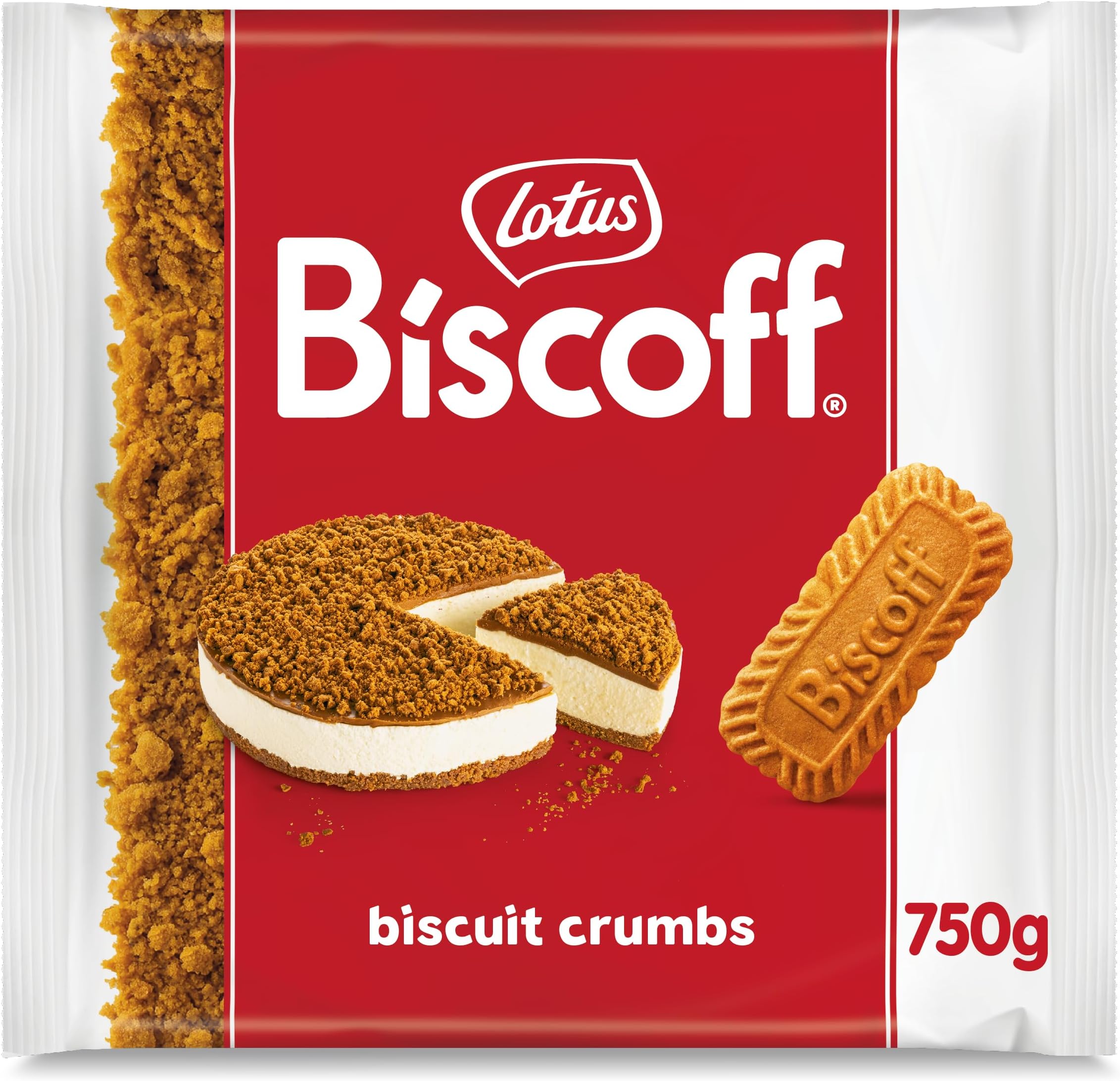 Lotus Biscoff Caramelized Biscuit Crumble for Cakes Deserts | Vegan | 750g