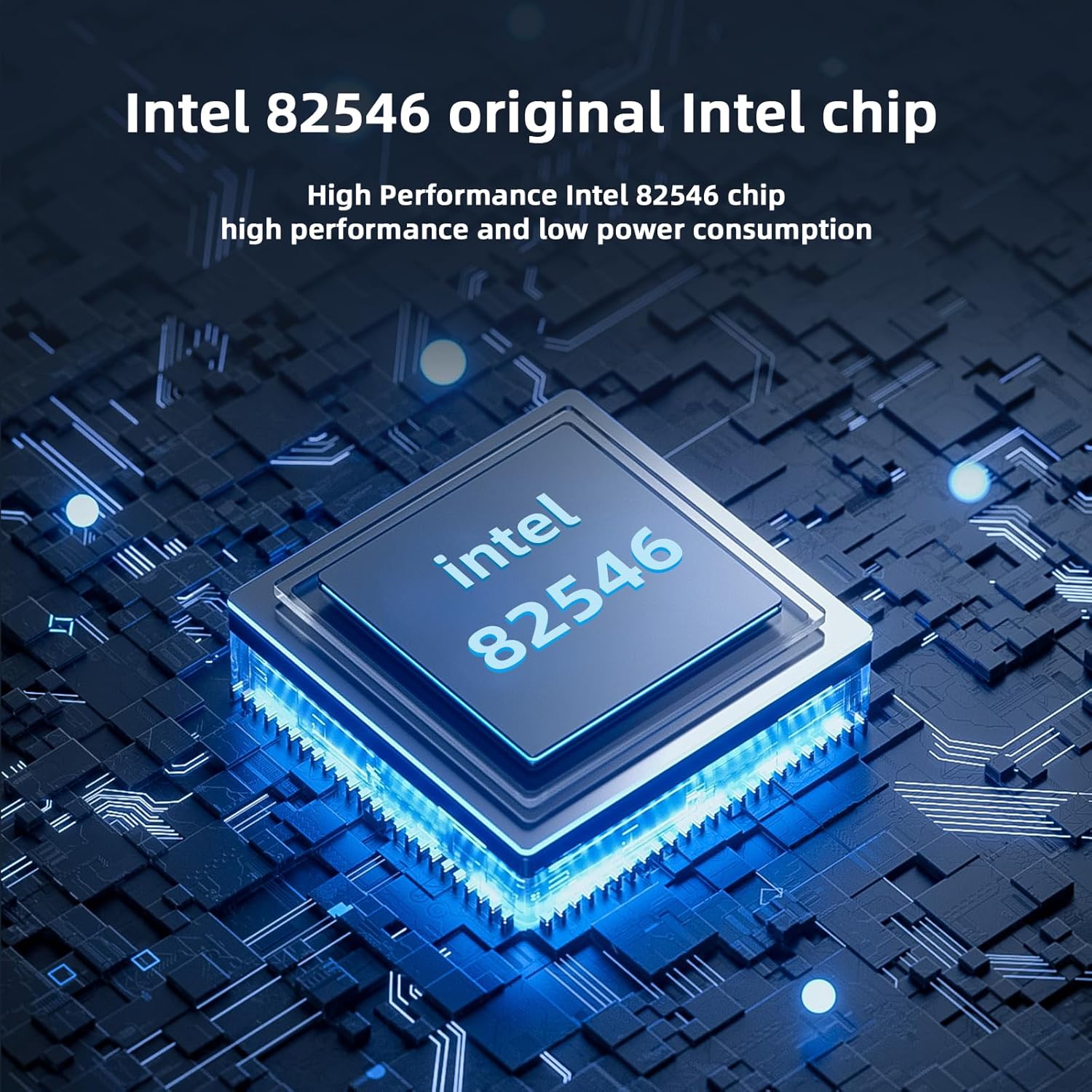 Dual Port PCI Gigabit Network Card,with Intel 82546 Chip NIC Card, RJ45 LAN Ethernet Adapter, Support PXE/Soft Router Compliant Windows/Linux/Windows Server/RreeBSD