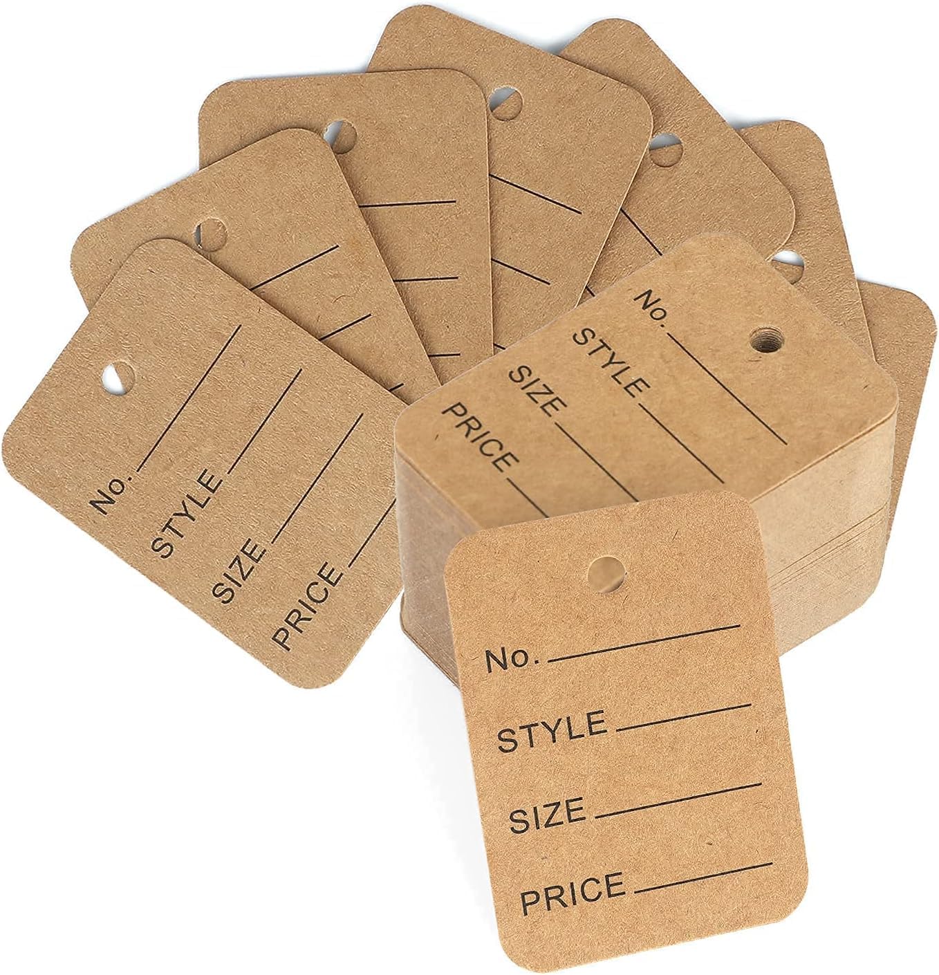 PAG Lot De 1.5cm Accessoires D'étiquetage Standard,Plastique