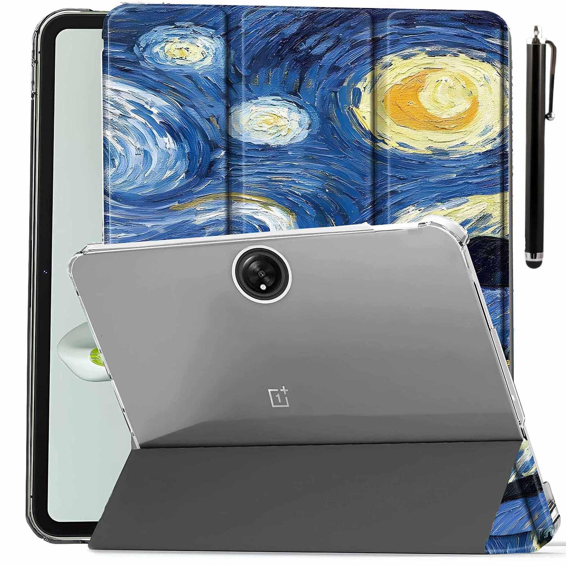 ProElite Cover for OnePlus Pad Go 11.35 inch Case Cover, Transparent Flip Case Cover for OnePlus Pad Go 11.35 inch 2023 with Stylus, Support Auto Sleep Wake, Starry Night-image-10
