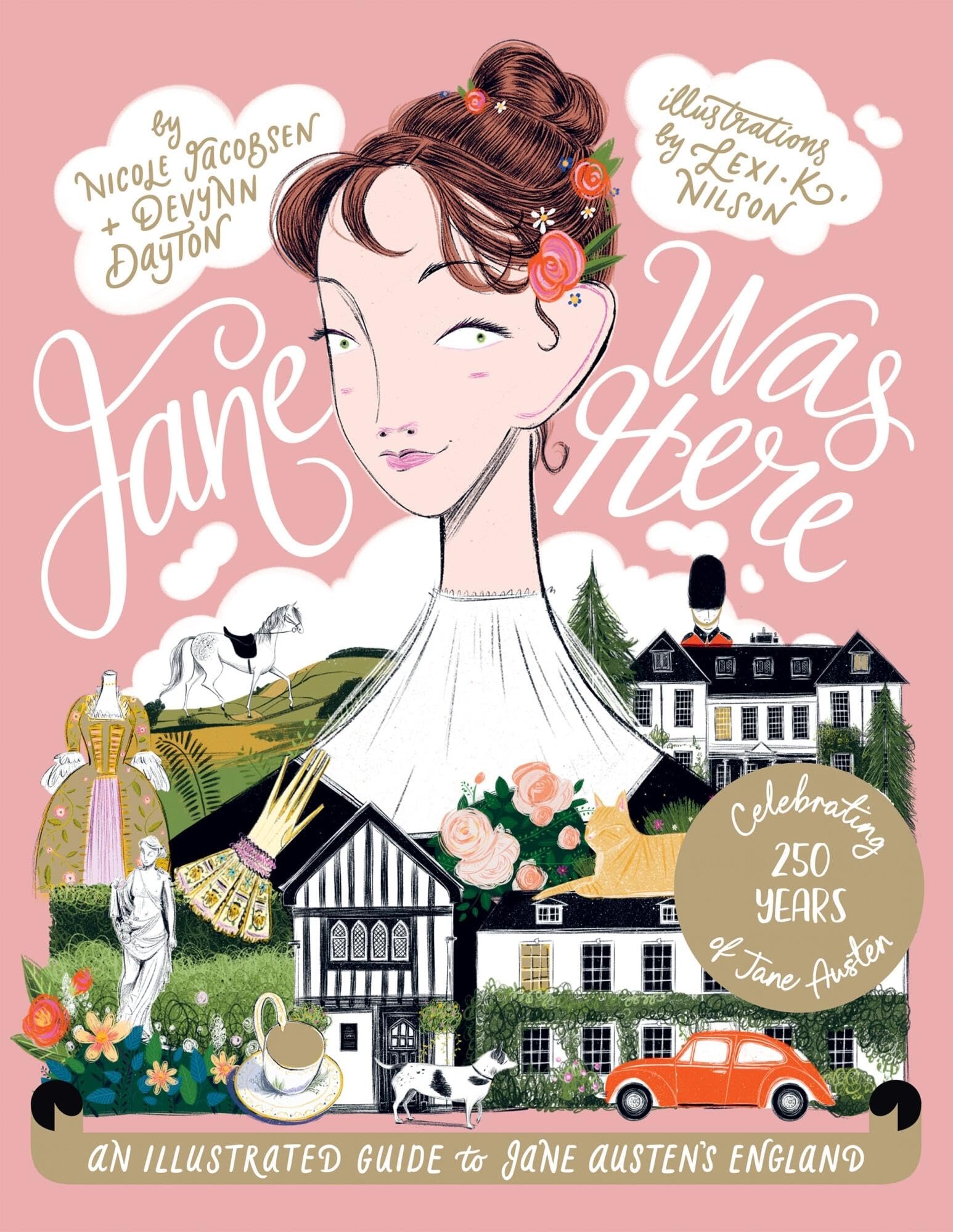 Boxer Gifts Jane Was Here Book - An Illustrated Guide to Jane Austen's England