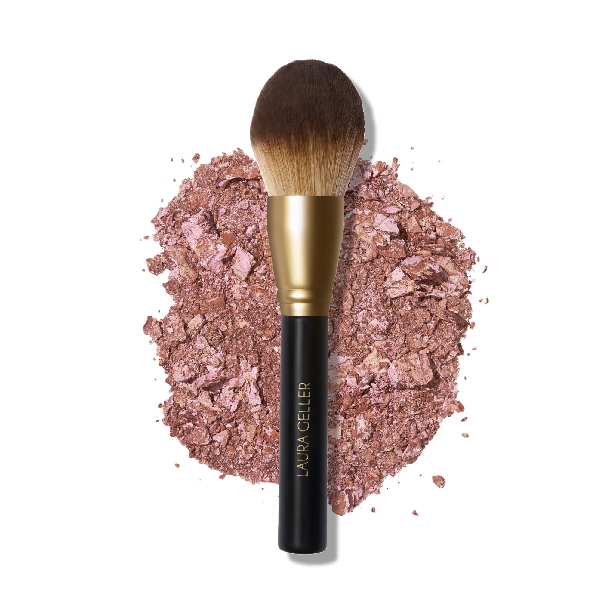 LAURA GELLER NEW YORK Classic Bronzer Brush | Fluffy Powder Brush, Contour & Define, Vegan Bristles