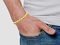 Vista 428 de Amazing Gemstone Pulsera de cristal para mujeres y hombres, pulsera de cristal curativo de protección, pulsera elástica con cuentas de piedras