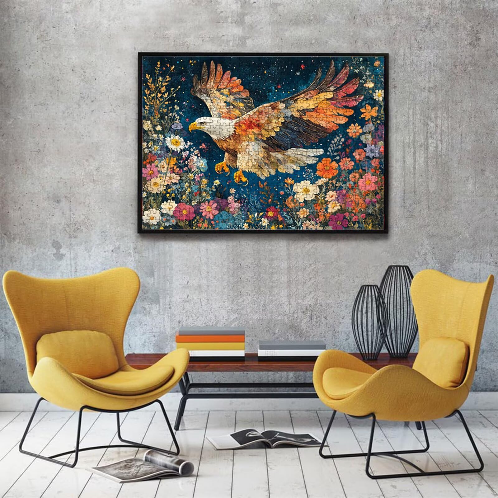 Puzzle 4000 Piezas | Color águila Puzzle 4000 Piezas Adultos | Encajan Perfectamente | sin Polvo | Rompecabezas Madera para Toda la Familia | Rompecabezas XL para Expertos | Regalo Mujer W3H-545