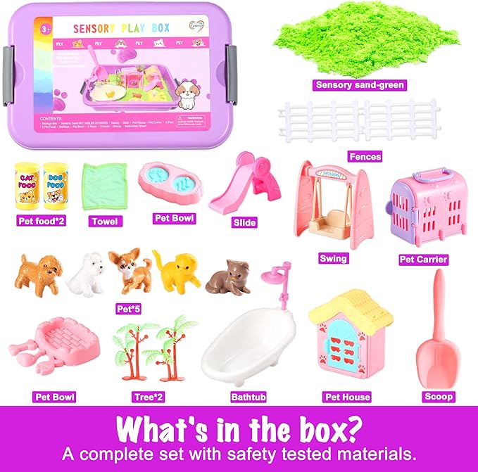 Kit Arena Sensorial Mascotas Niños 3+ Años miniatura 4