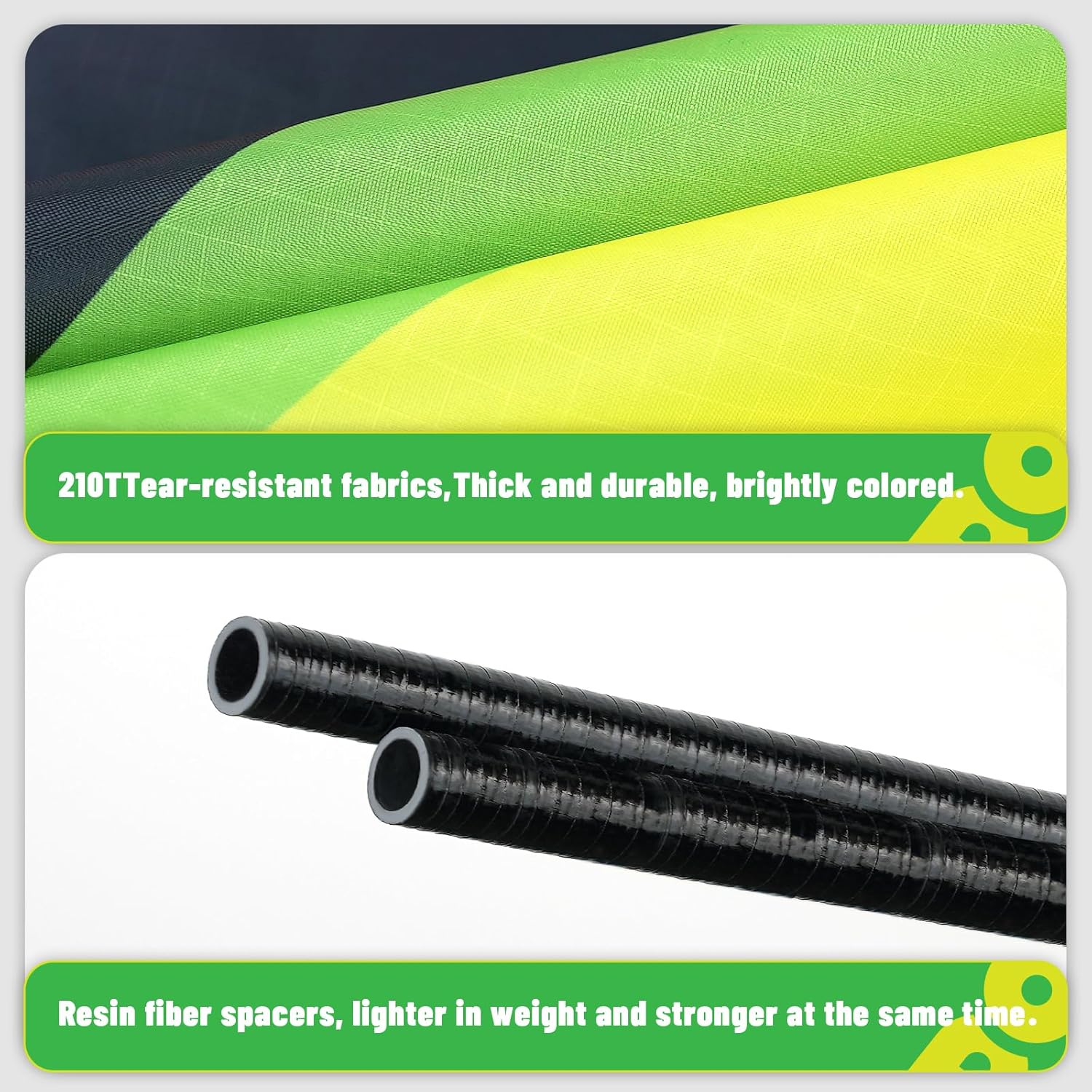 Triangular-Shaped Kite - Easy to Control, with an Eye-catching Design, it is Perfect for Outdoor Entertainment and Suitable for Beginners to use. (Glider Delta Kite -Colorful, 2.5m)