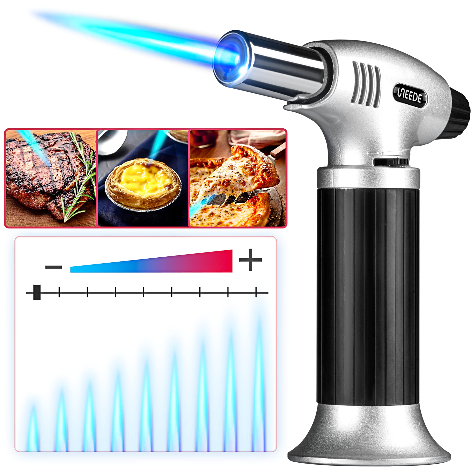 Gibot Butane Torch,Kitchen Torch Cooking Torch Creme Brulee Torch
