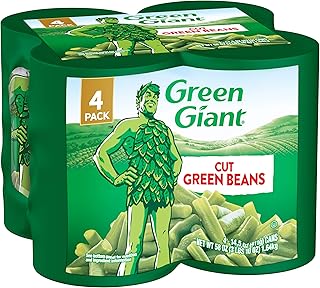 Green Giant Cut Green Beans, 14.5 Ounce Cans (Pack of 4)