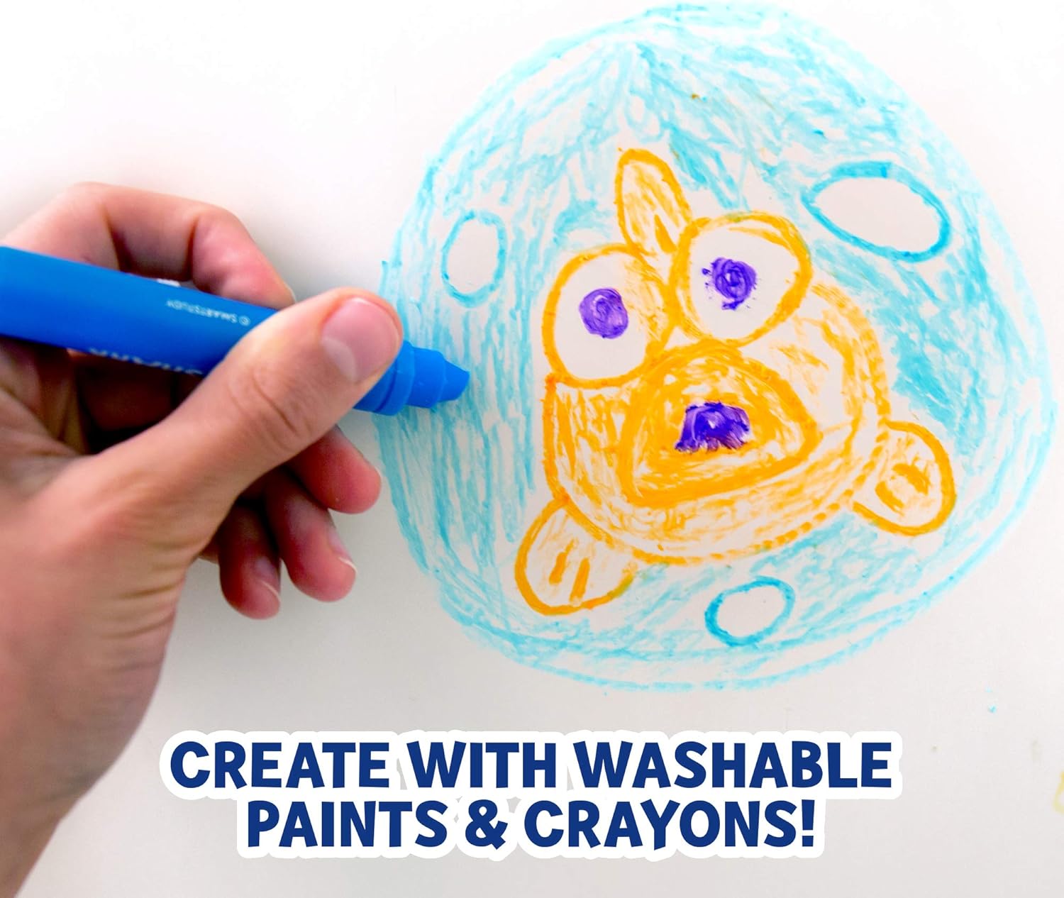 Baby Shark Bath Art Creations Play Set for Kids & Toddlers - Draw Washable Artwork During Bathtime or Shower Time - Dissolvable & Washable Paints, Crayons & Stickers for Kids Ages 3, 4, 5, 6 Bath Washable Artwork image 4 of 6 B07V2LTV4R