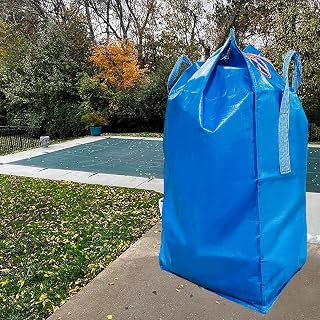 Blue Pool Cover Storage Bag With Handles