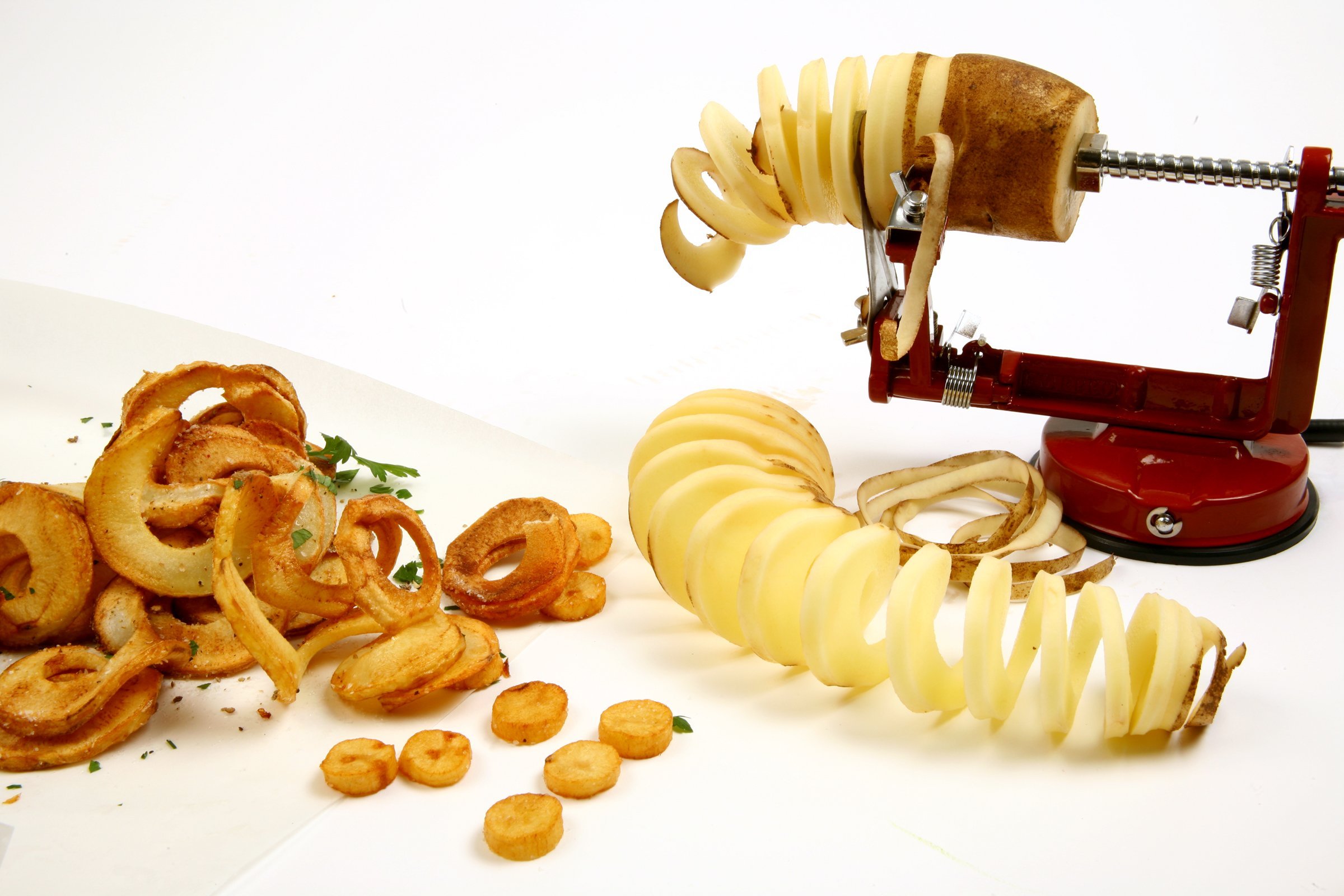 Norpro Apfelmeister Apfel, Kartoffel, Parer, Schneider & Entkerner mit Vakuumboden