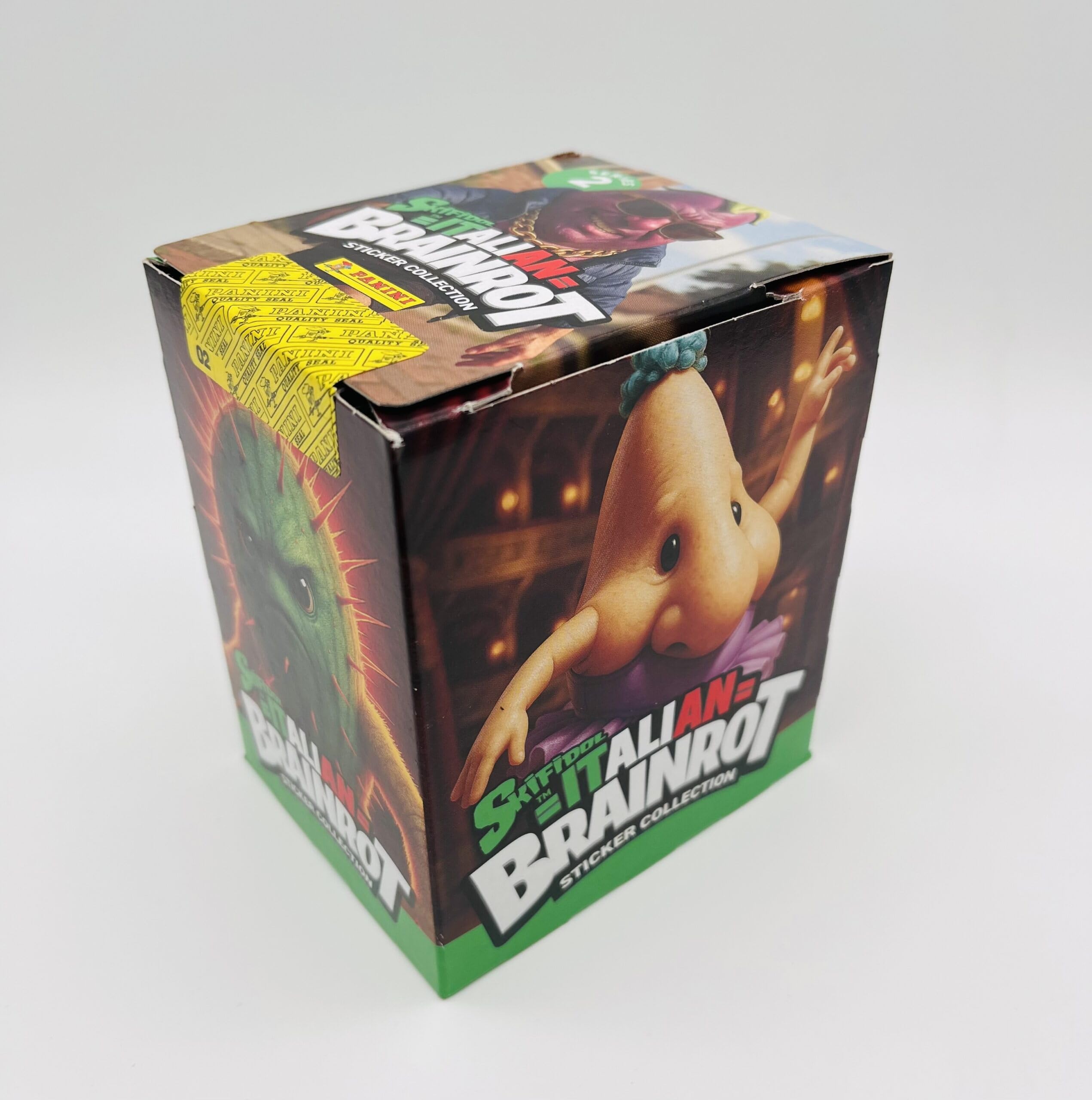 manuelkant Scatola Box 36 bustine per la raccolta di figurine Skifidol Italian Brainrot Sticker Collection 2