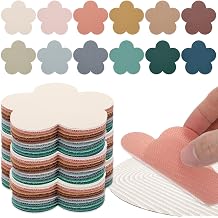 QOUBAI 60 Pcs Classroom Spot Markers Boho Flower Carpet Floor Dots Removable Number Flora Spots Back to School Line Up Sitting Colorful Dots for Classroom Gym Playground Elementary Teachers