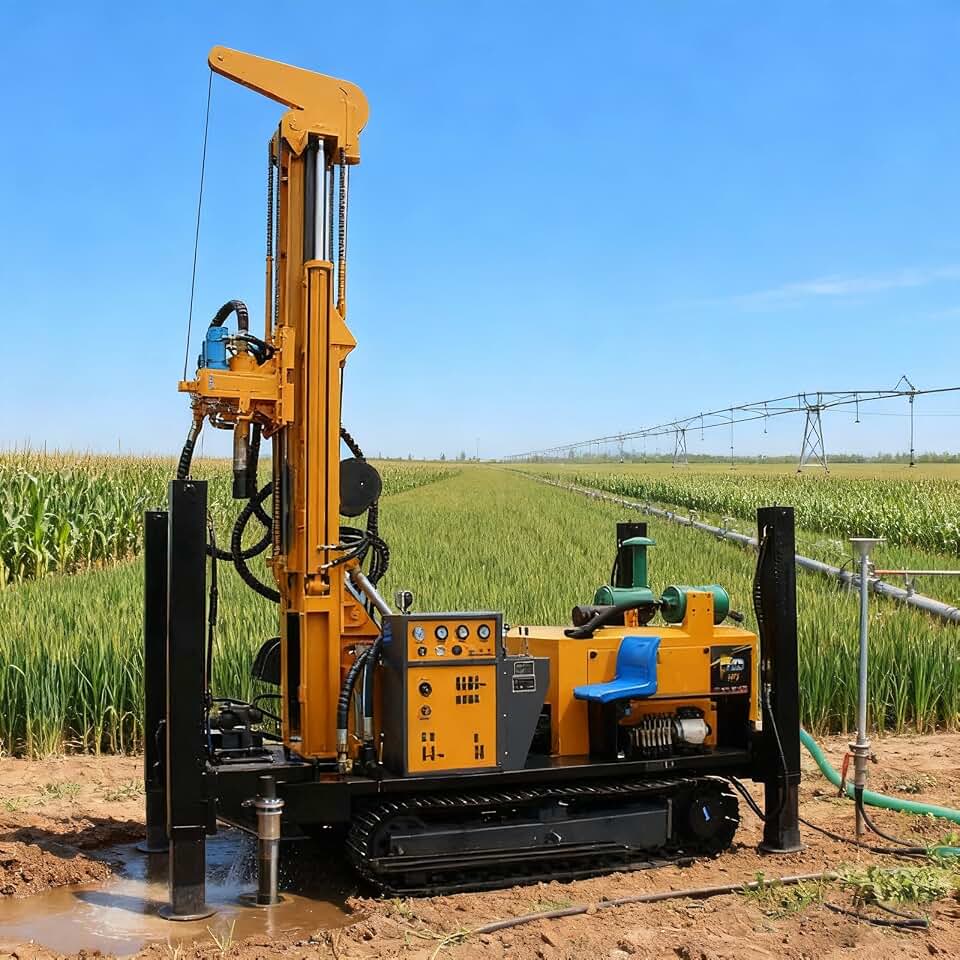 Portable Water Well Drilling Rig Machine, Borehole Drilling Machine