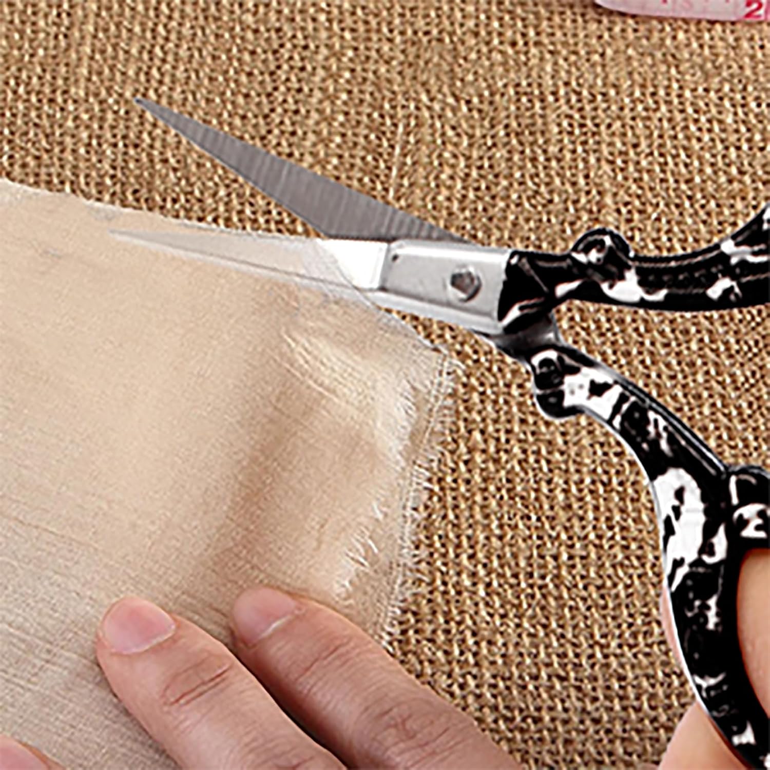 3.6 Inch Small Paper Scissor Cross Stitch Scissors with Cover Stainless Steel Pointed for Embroidery Needlework Craft Art Work DIY Tool Manual Sewing Handicraft
