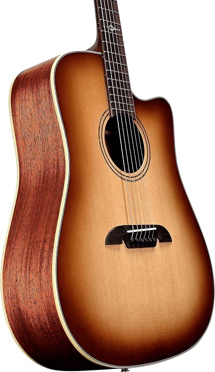 Alvarez MD60ce Shadowburst Masterworks Series Acoustic-electric Guitar - Shadowburst